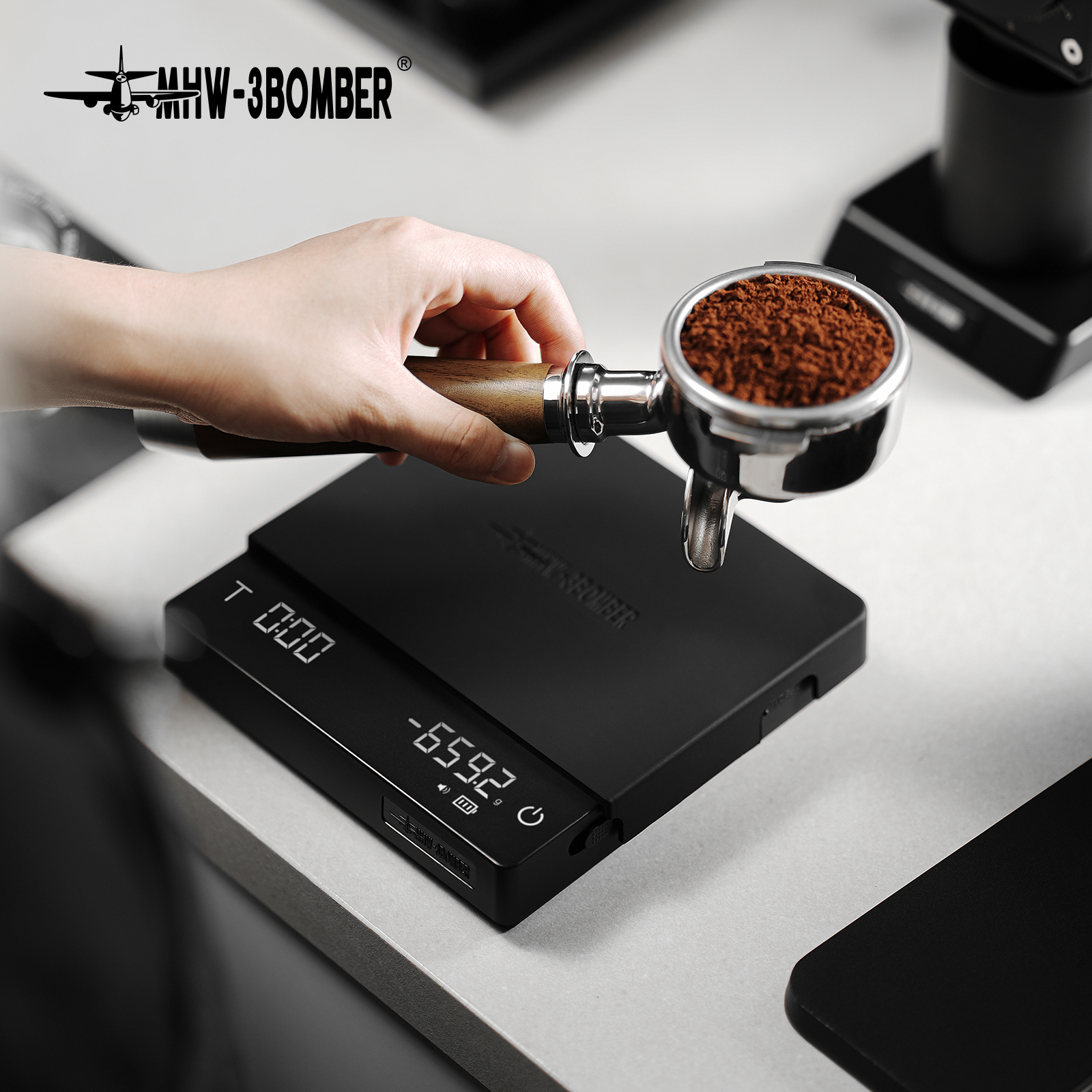 Kitchen Scale Precise - MHW-3BOMBER Upgrade Digital Kitchen Coffee Scale