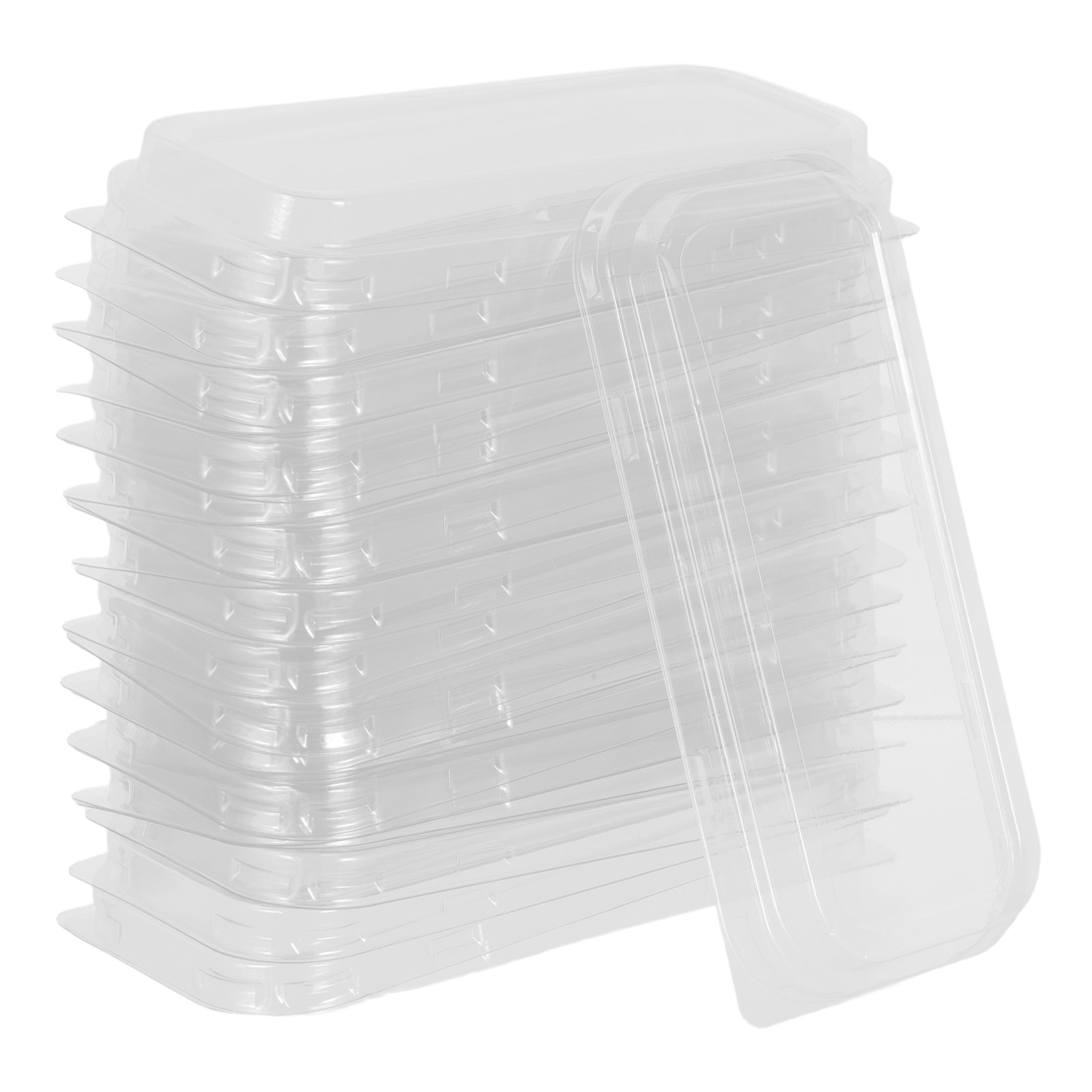Kitchen Baking Pans - 50Pcs Plastic Loaf Baking Lids -