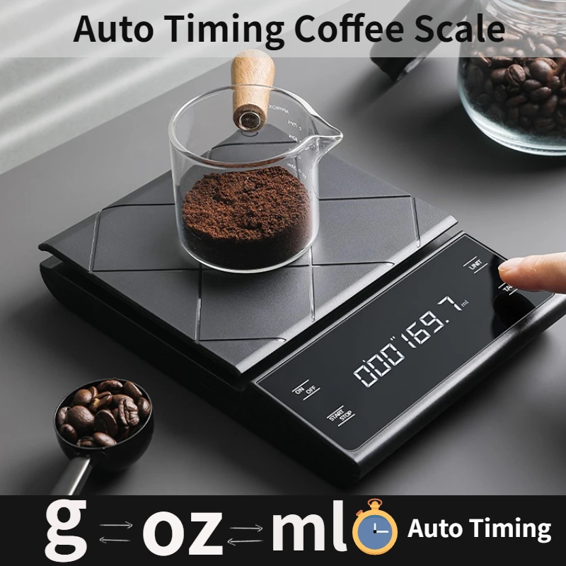 Kitchen Scale Precise - USB Charging Kitchen Coffee Scale with