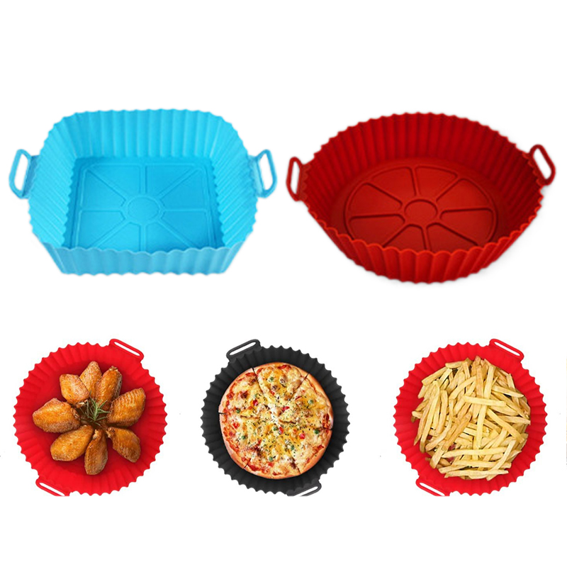 Kitchen Baking Pans - Silicone Fryer Mold Air Fryer Silicone