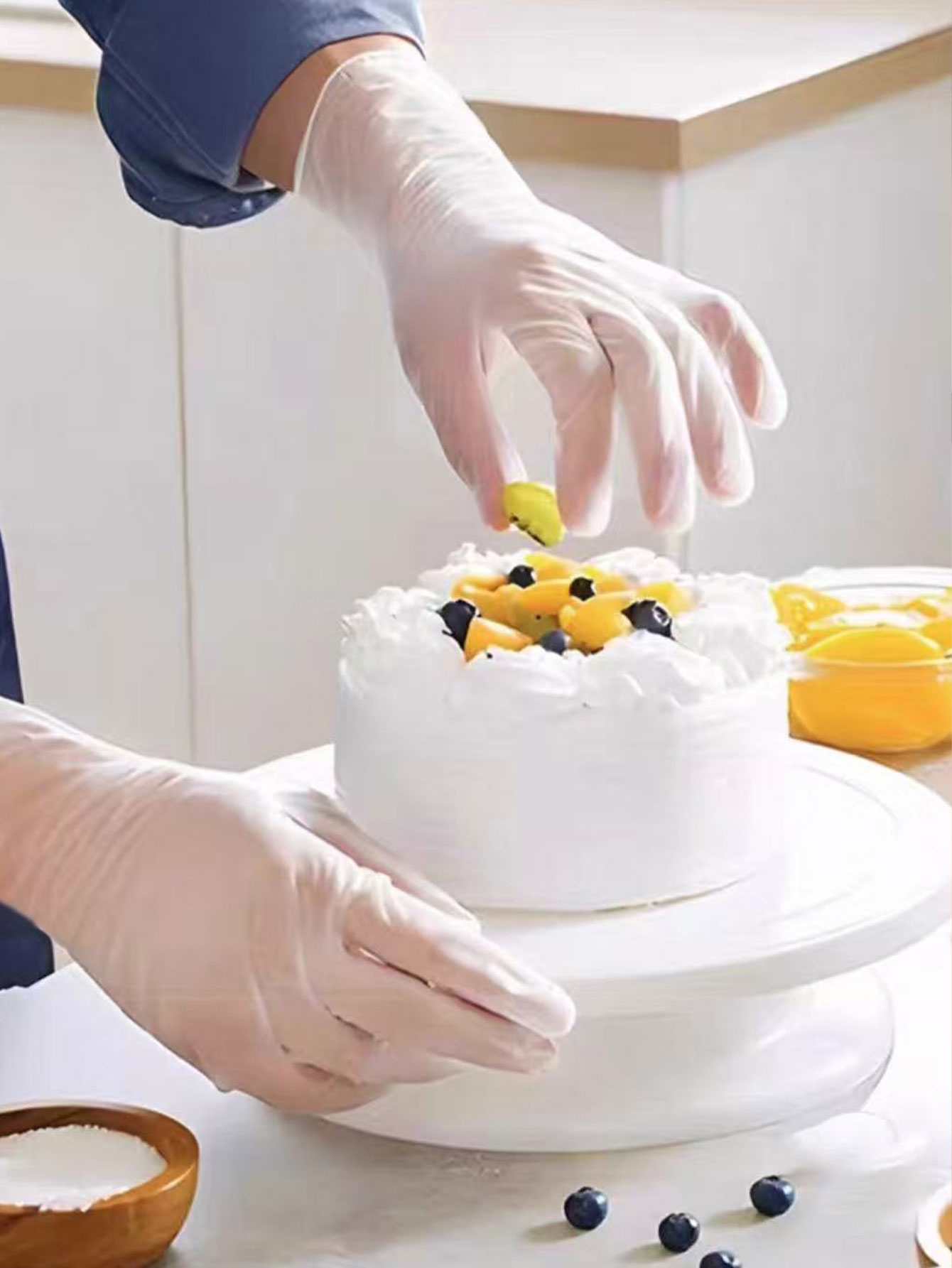 Disposable Gloves, Food-Grade, - Kitchen Baking Gloves 리뷰 및 가격