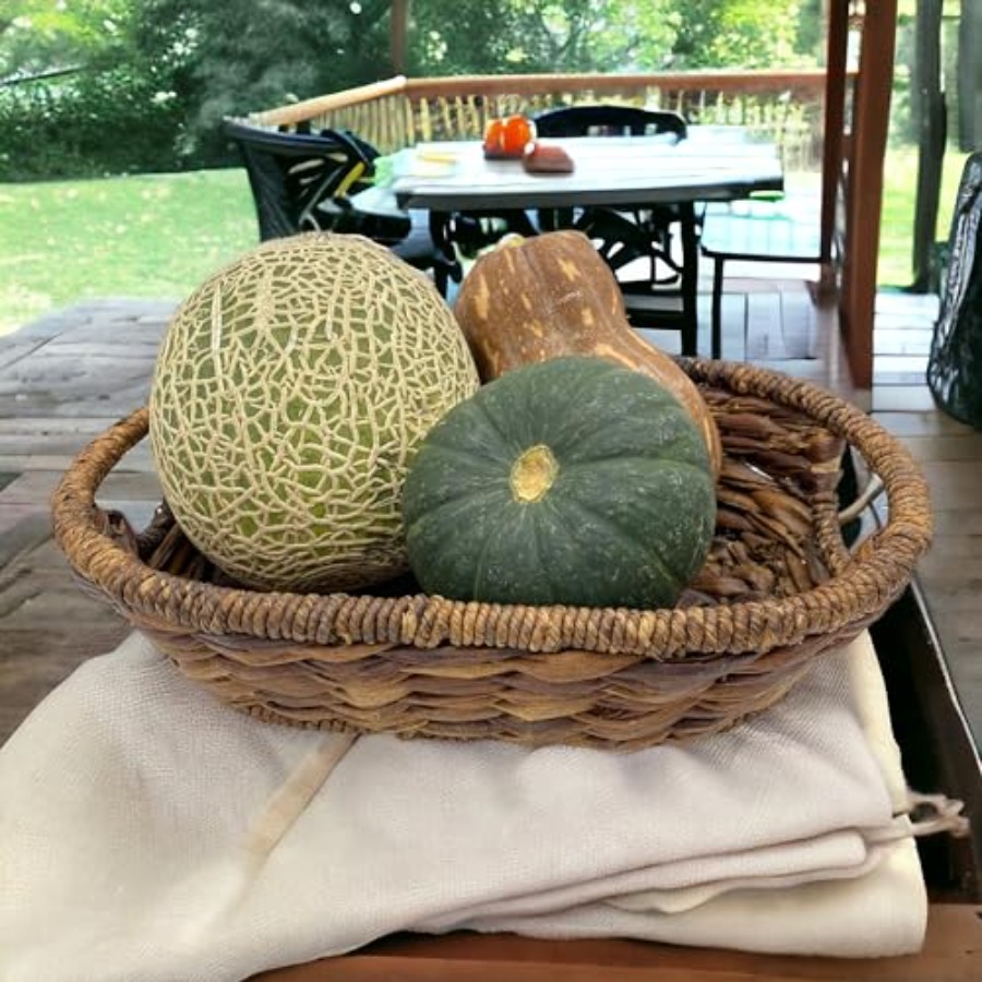 Handwoven Oval Wicker Baskets  - Baking Kitchen Set 리뷰 및 가격