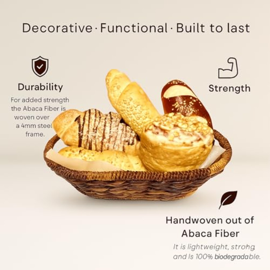 Handwoven Oval Wicker Baskets  - Baking Kitchen Set 리뷰 및 가격