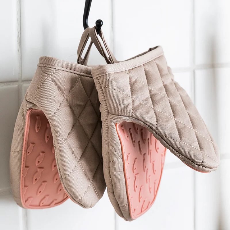 1pc Kitchen Anti scald Oven Gl - Kitchen Baking Gloves 리뷰 및 가격