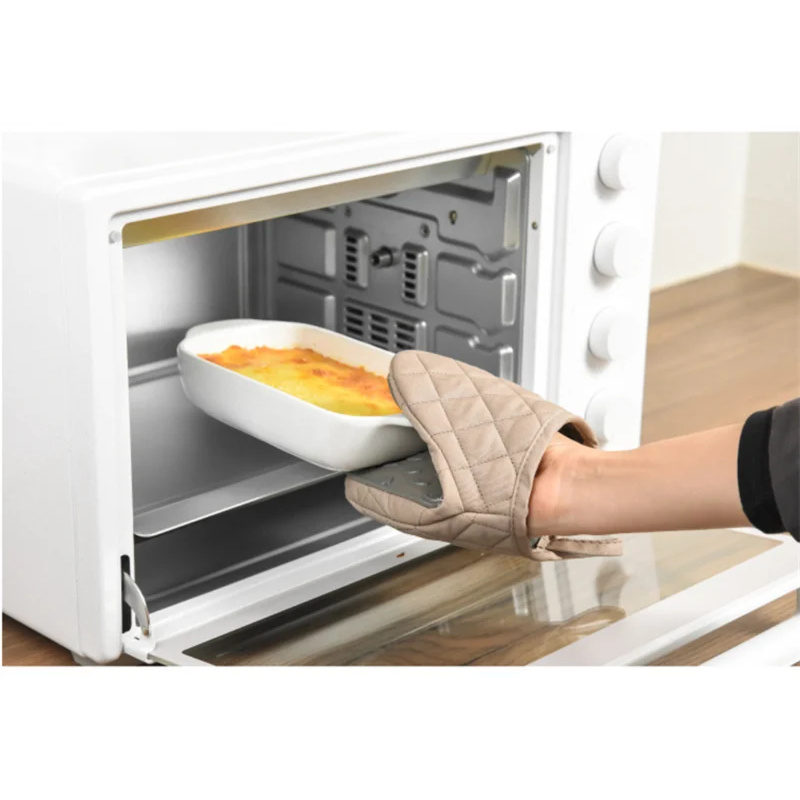 1pc Kitchen Anti scald Oven Gl - Kitchen Baking Gloves 리뷰 및 가격