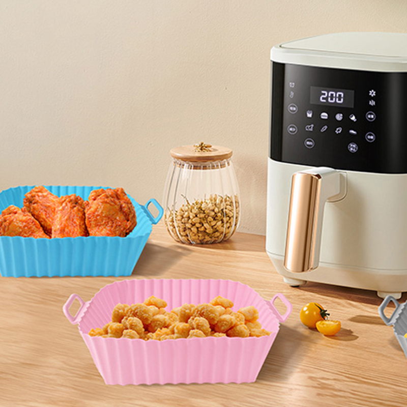Air Fryer Silicone Liners Pot  - Kitchen Baking Pans 리뷰 및 가격