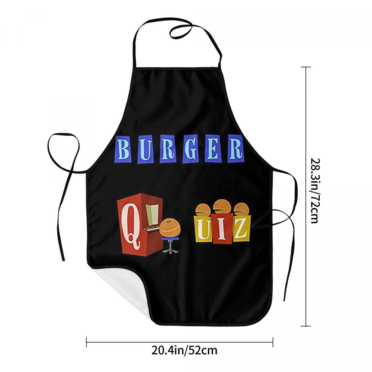 Burger Quiz New Logo Aprons Ch - Kitchen Quiz 리뷰 및 가격