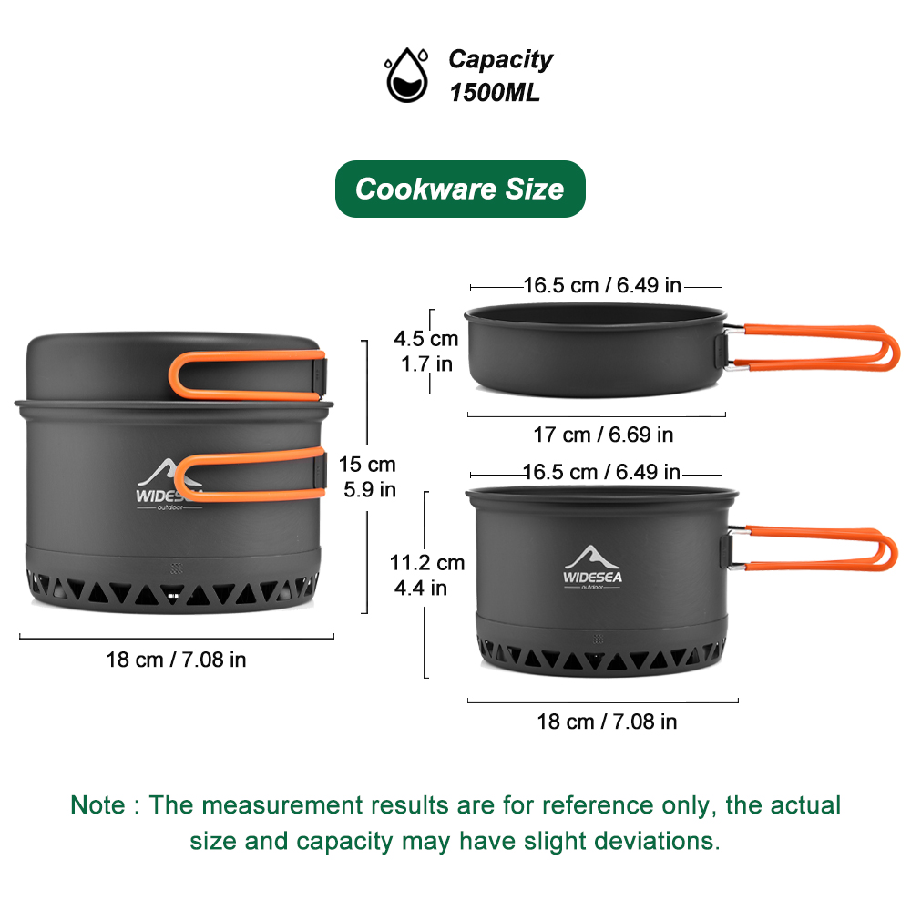 Camping Tableware Outdoor Cook - Kitchen Baking Pan Set 리뷰 및 가격
