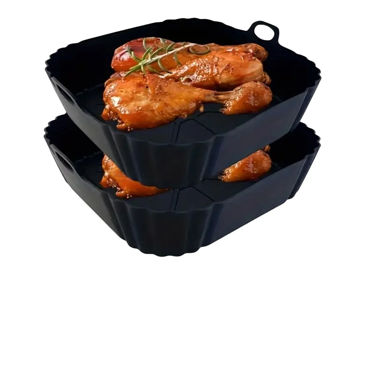 1Pc Silicone Air Fryer Pot Tra - Kitchen Baking Pans 리뷰 및 가격