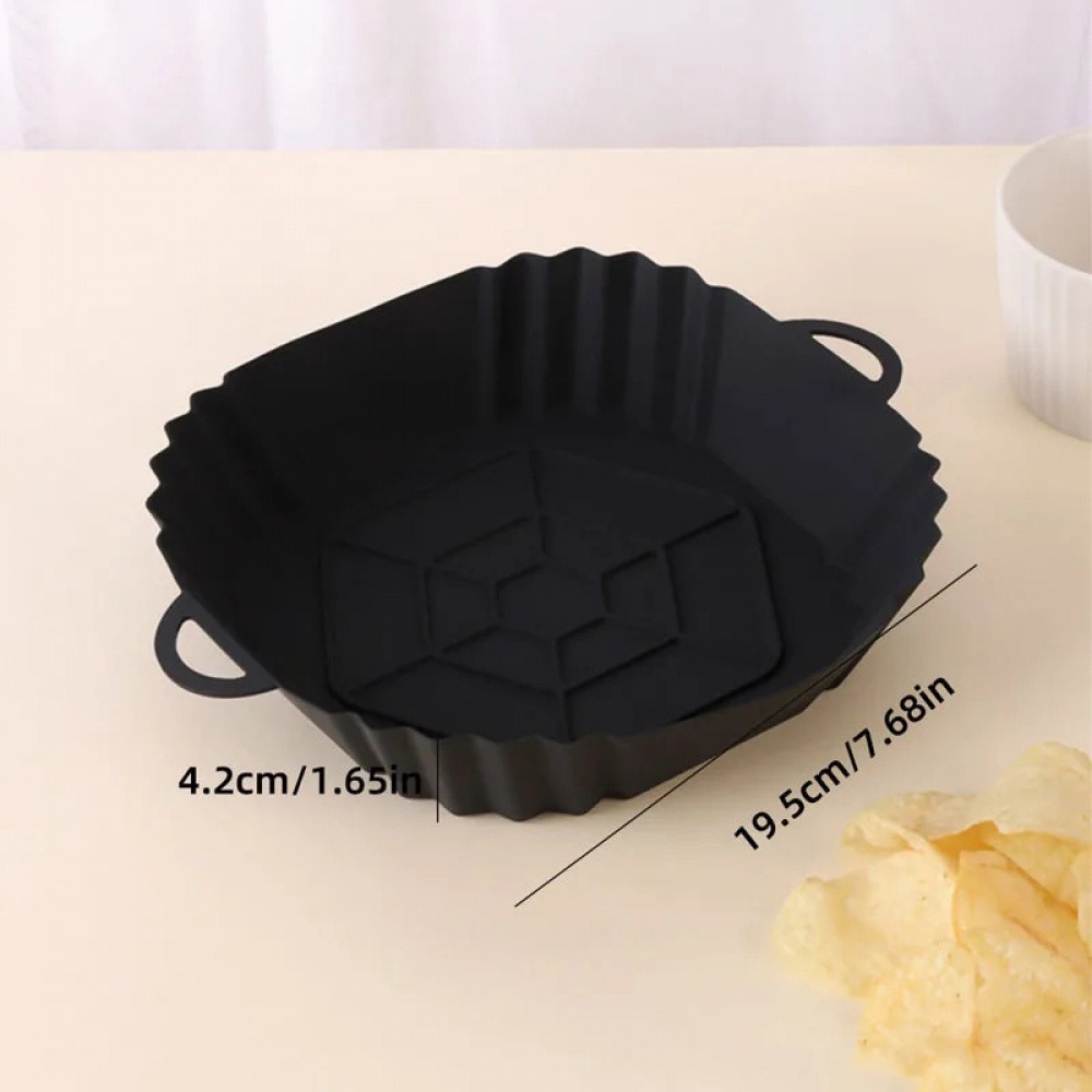 1Pc Silicone Air Fryer Pot Tra - Kitchen Baking Pans 리뷰 및 가격
