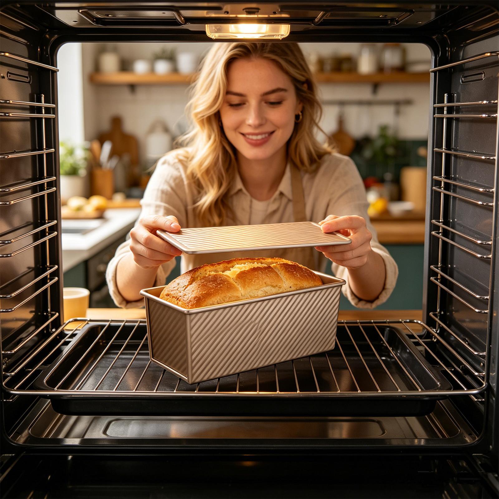 Bread Baking Pan Corrugated Ca - Kitchen Baking Pans 리뷰 및 가격