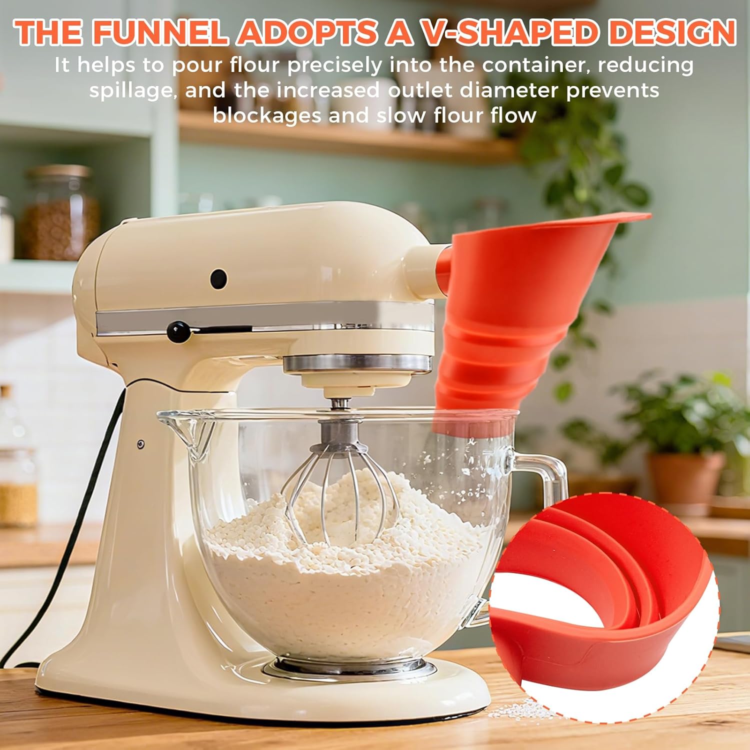 Food Grade BPA-Free Silicone F - Kitchen Aid Baking Mixer 리뷰 및 가격