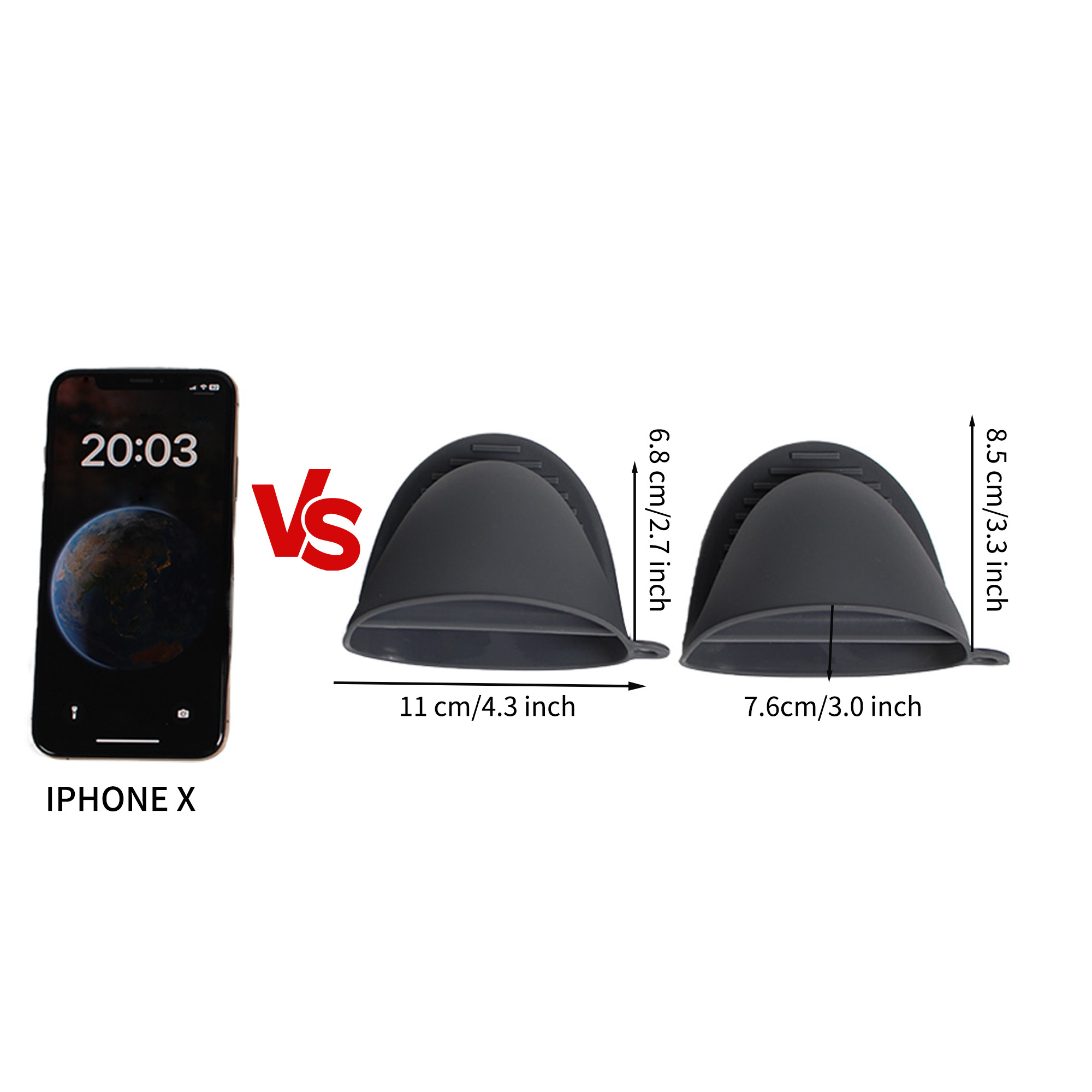2 Pack Silicone Oven Mitts Pot - Kitchen Baking Pan Set 리뷰 및 가격