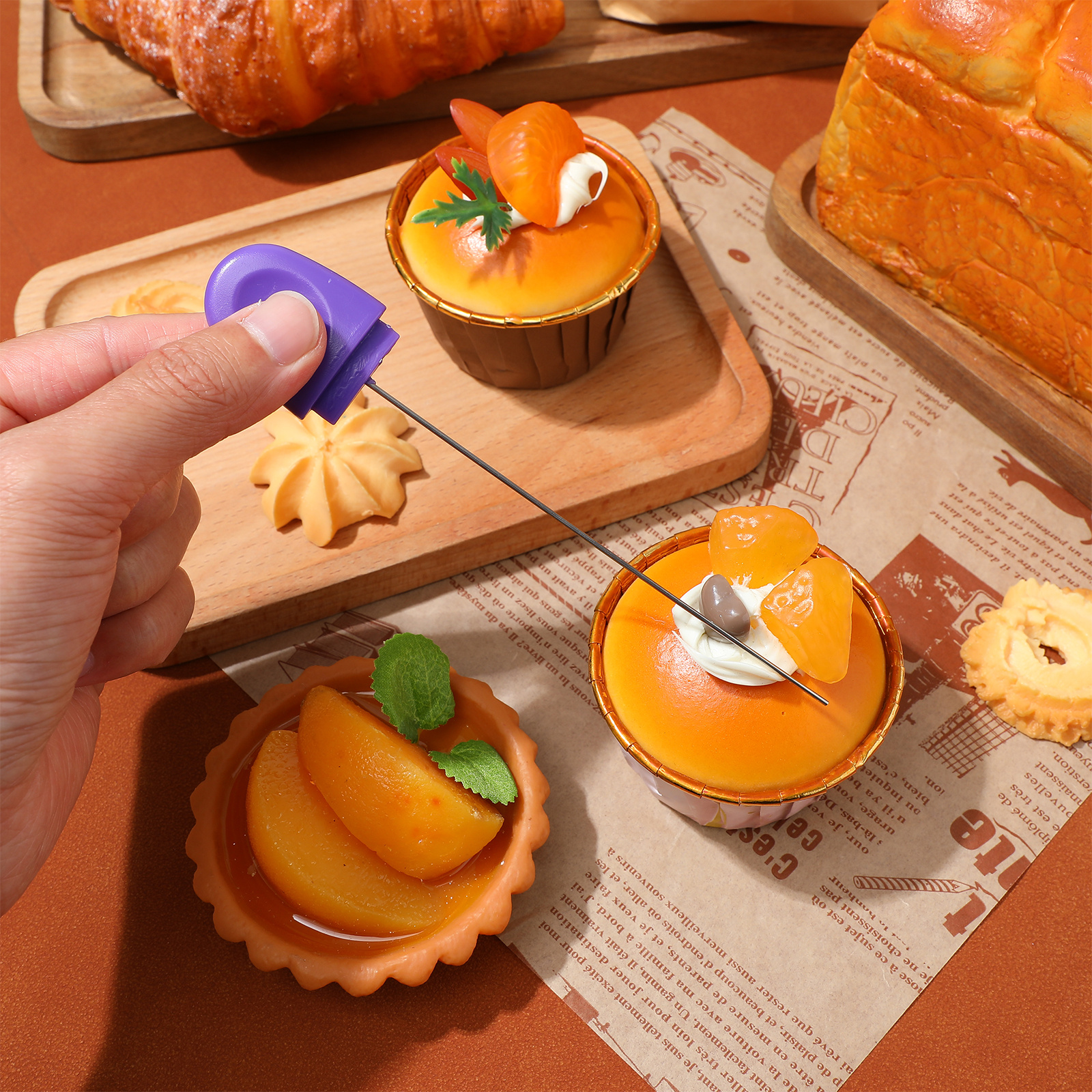 2Pcs Ergonomic Handle Cake Tes - Kitchen Quiz 리뷰 및 가격