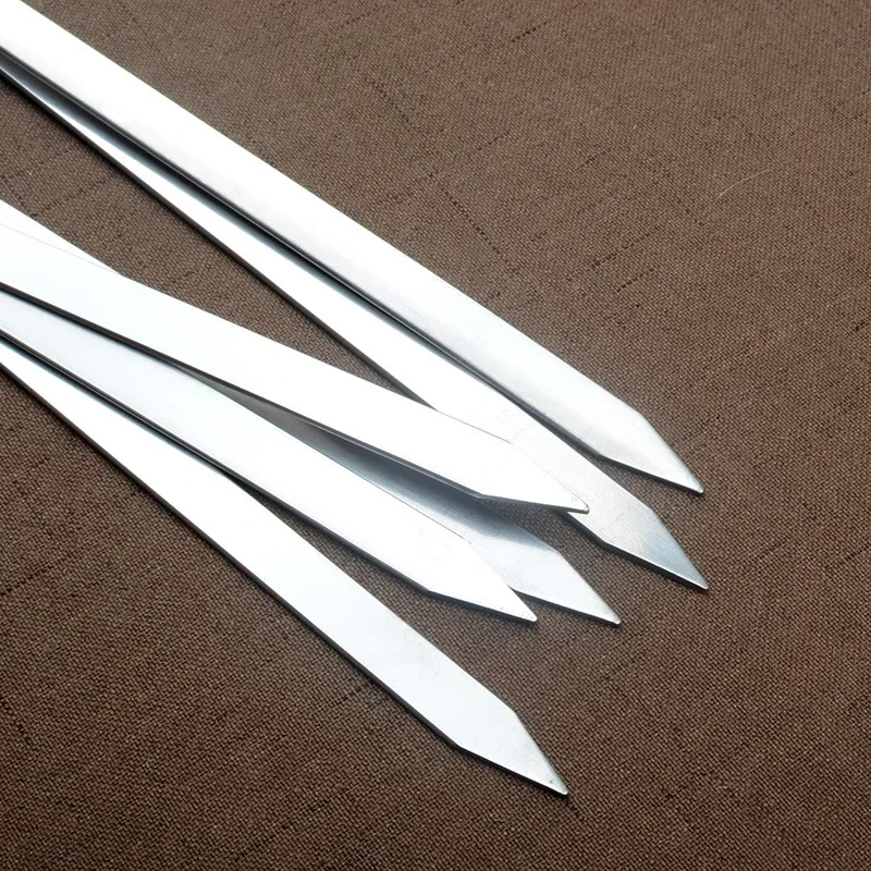 6pcs BBQ Skewer Stainless Stee - Kitchen Baking Sheet Organizer 리뷰 및 가격
