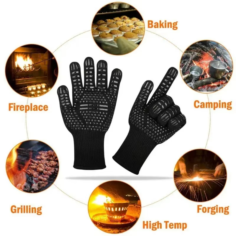 One Piece BBQ Gloves High Temp - Kitchen Baking Gloves 리뷰 및 가격