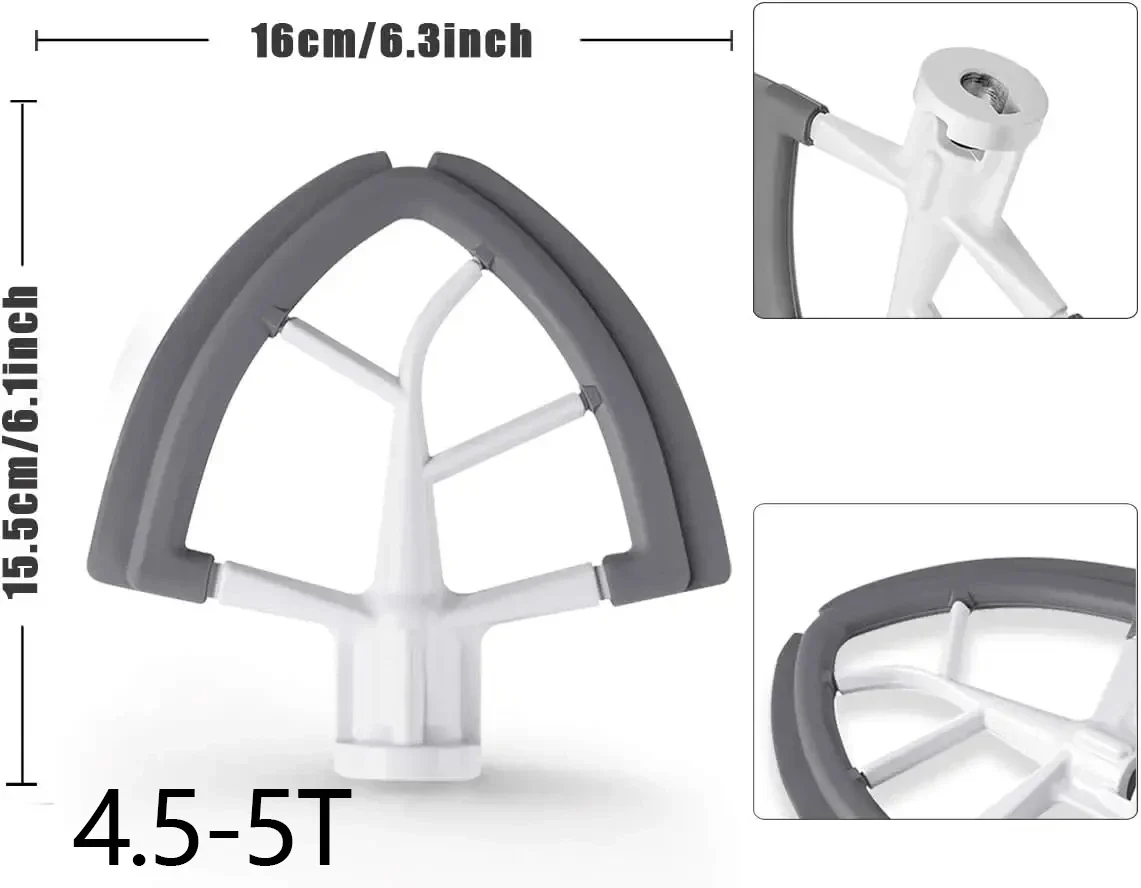 4.5-5 inch silicone accessorie - Kitchen Aid Baking Mixer 리뷰 및 가격