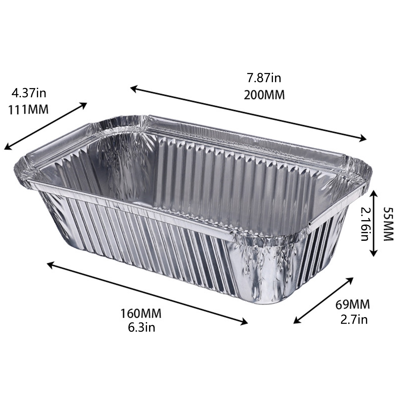 20pcs Large Deep Disposable Al - Kitchen Baking Pan Set 리뷰 및 가격