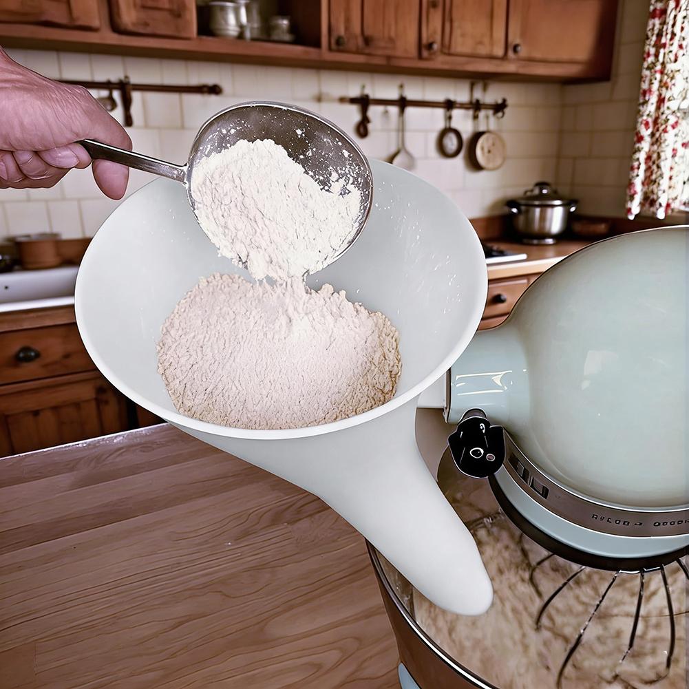 Spill Proof Flour Funnel for 5 - Kitchen Aid Baking Mixer 리뷰 및 가격