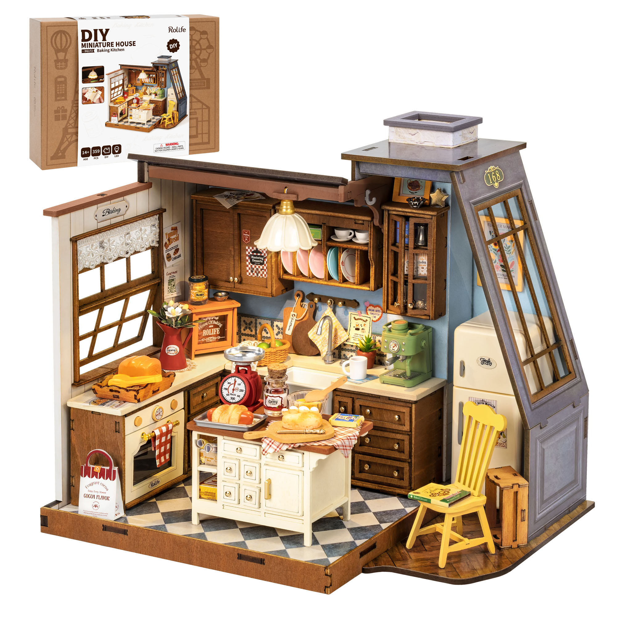 Rolife DIY Miniature House Kit - Baking Kitchen Rolife 리뷰 및 가격