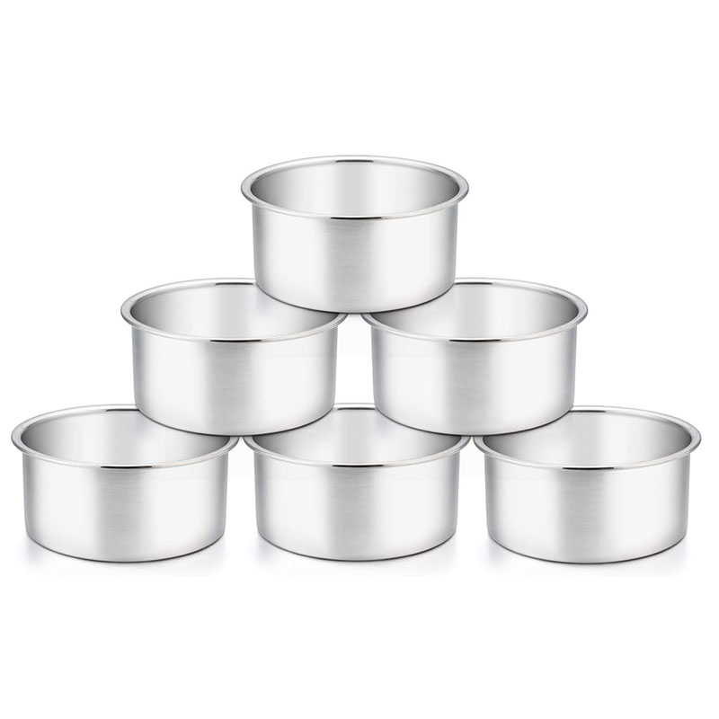 6/12Pcs Aluminum Mini Cake Pan - Kitchen Baking Pan Set 리뷰 및 가격