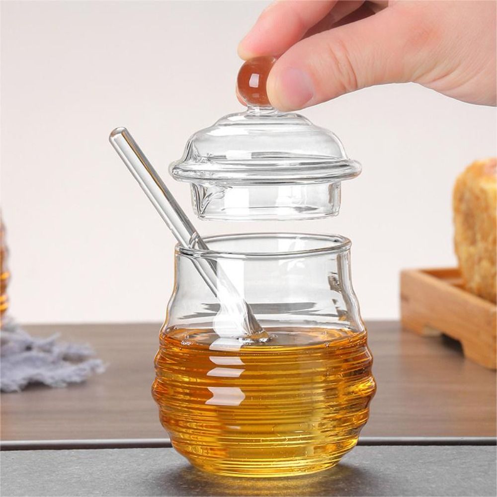 Transparent Honey Pot with Dip - Kitchen Baking Pan Set 리뷰 및 가격