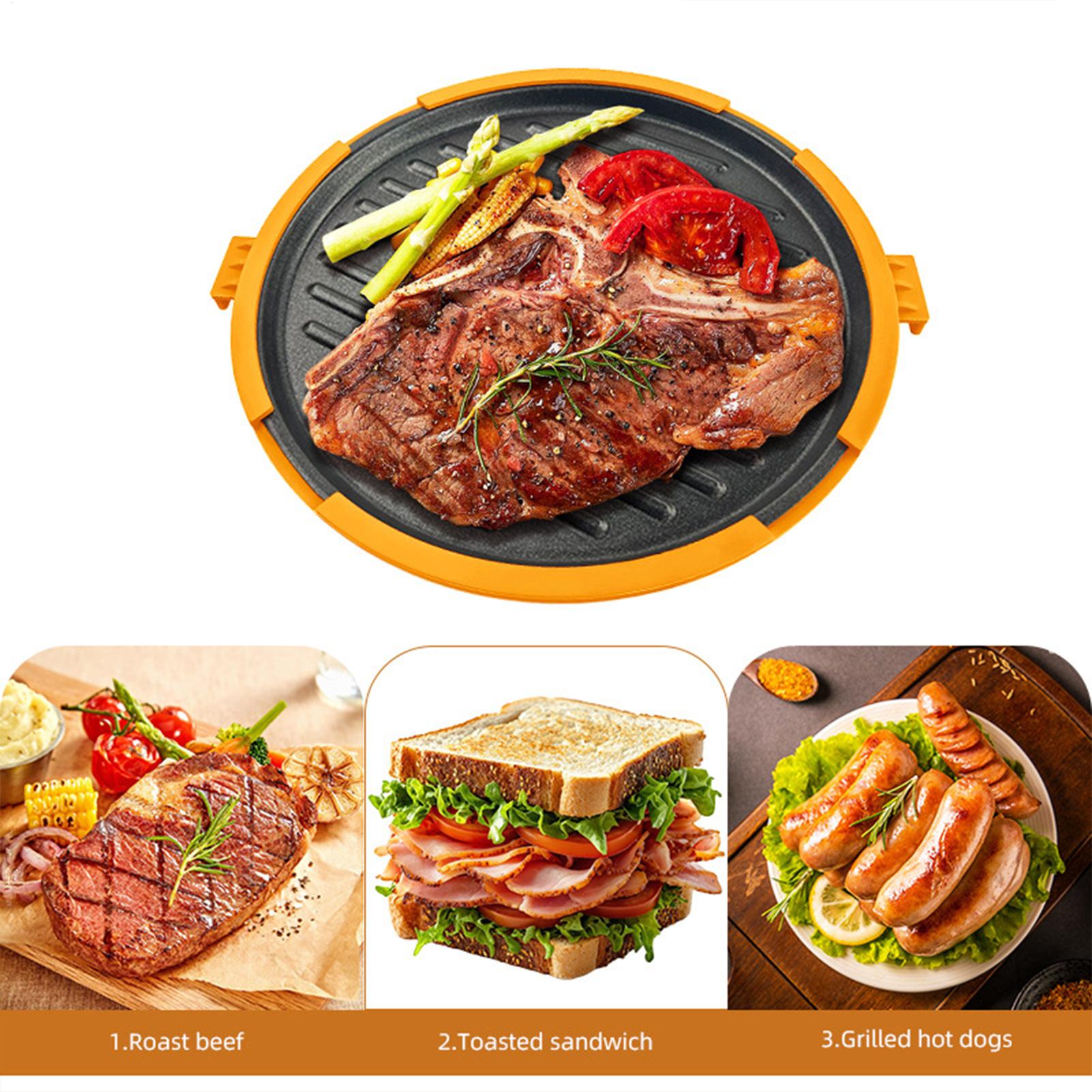 Microwave Grill Pan Quick-Heat - Kitchen Baking Pans 리뷰 및 가격