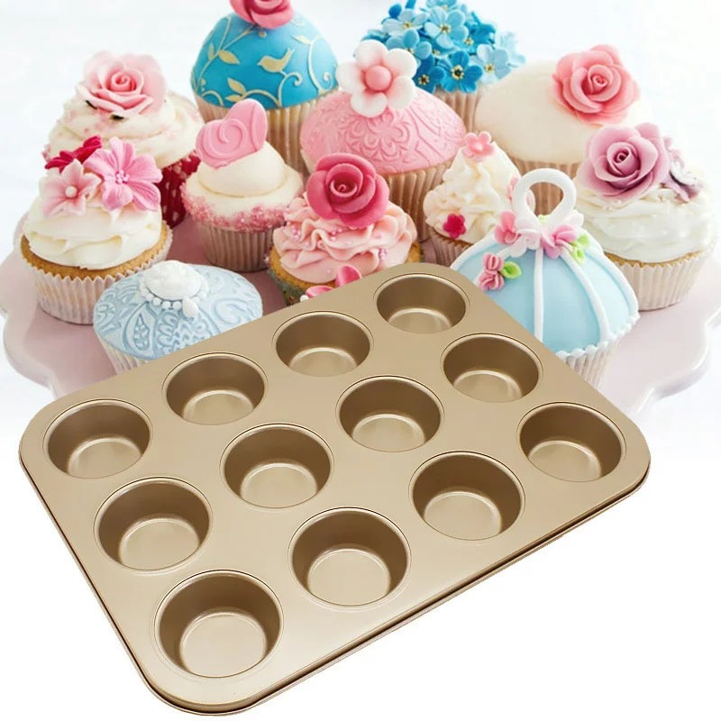 Non-Stick Cupcake Pan Muffin T - Kitchen Essentials Baking Tray 리뷰 및 가격