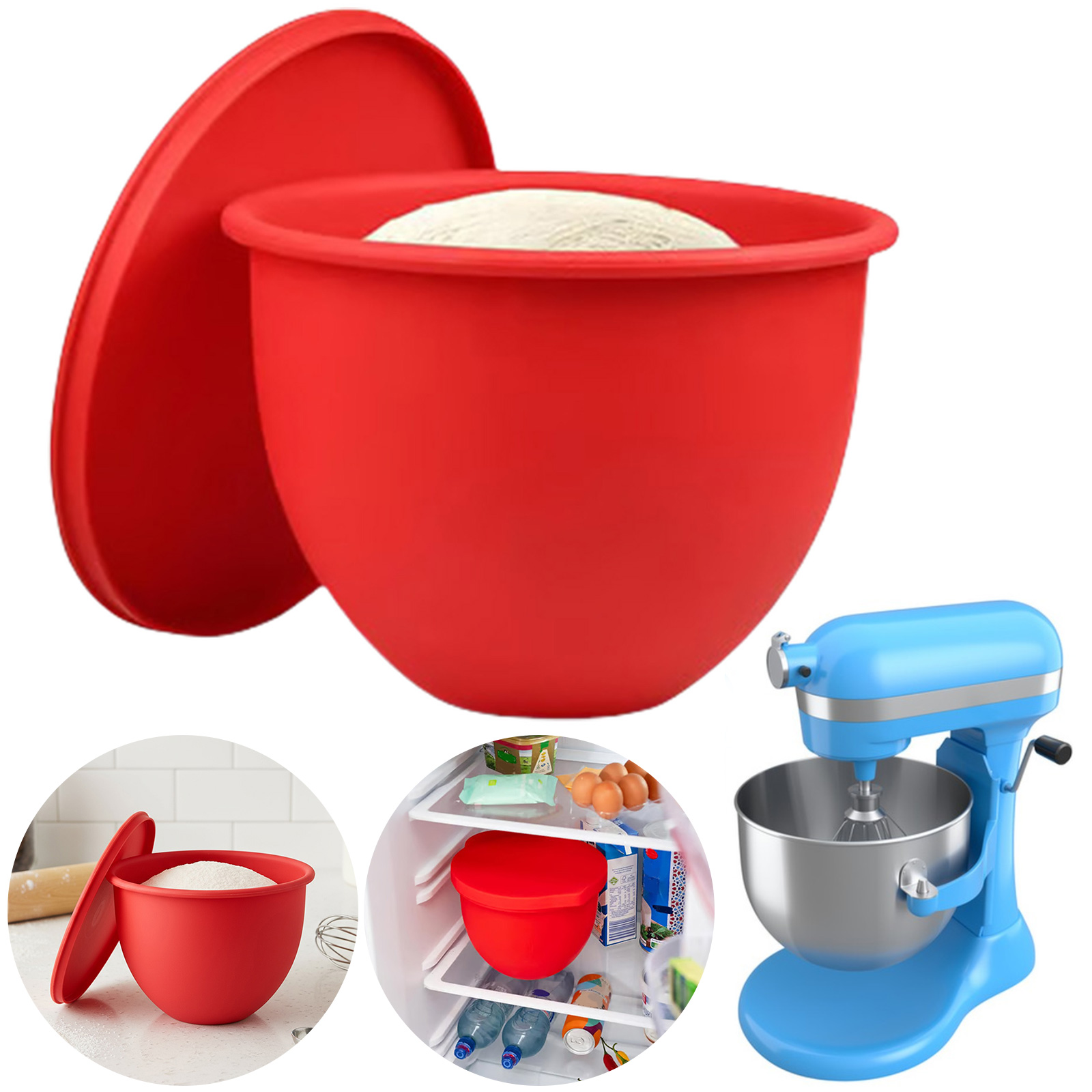 1PC Universal Silicone Pad Lin - Kitchen Aid Baking Mixer 리뷰 및 가격