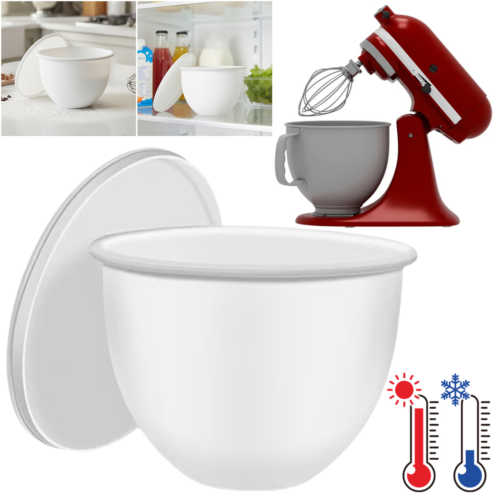 1PC Universal Silicone Pad Lin - Kitchen Aid Baking Mixer 리뷰 및 가격
