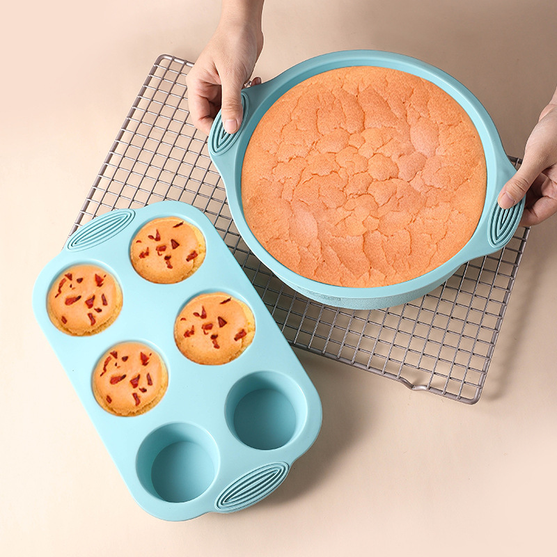 Silicone Cake Baking Mould Set - Kitchen Baking Pan Set 리뷰 및 가격