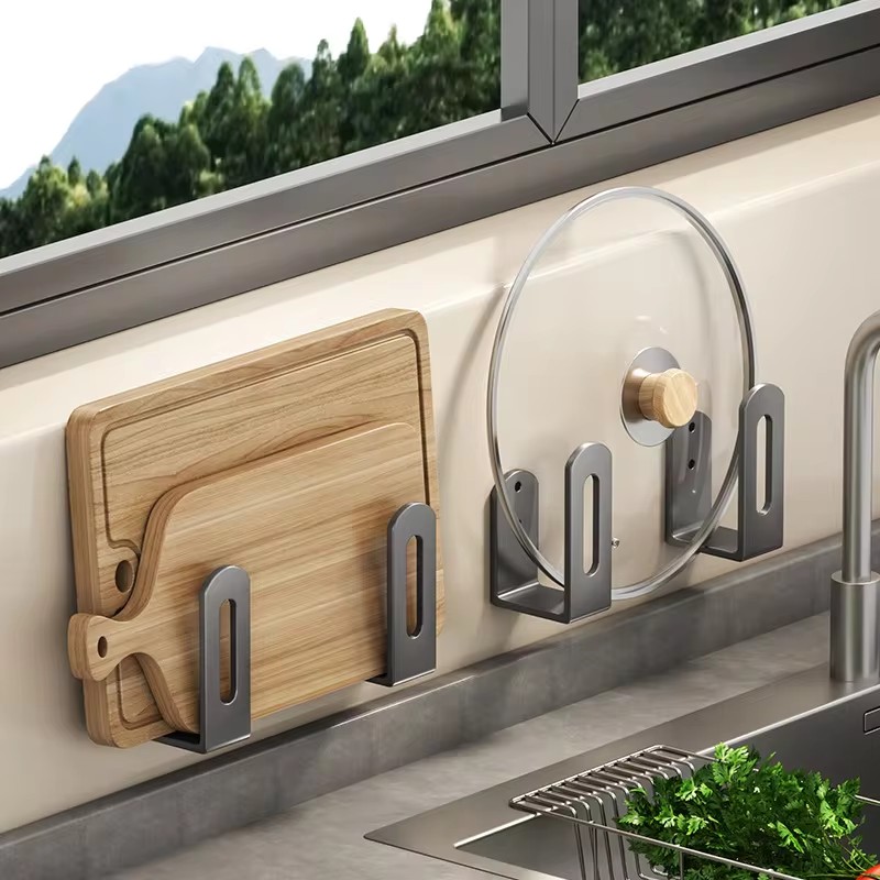 2pcs/set Pot Lid Rack Pot Cove - Kitchen Baking Pan Set 리뷰 및 가격