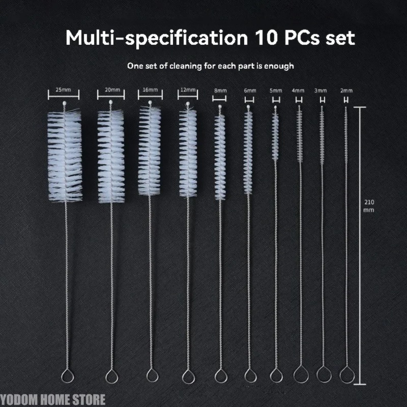 10pcs Cleaning Brushes Set Fle - Kitchen Quiz 리뷰 및 가격