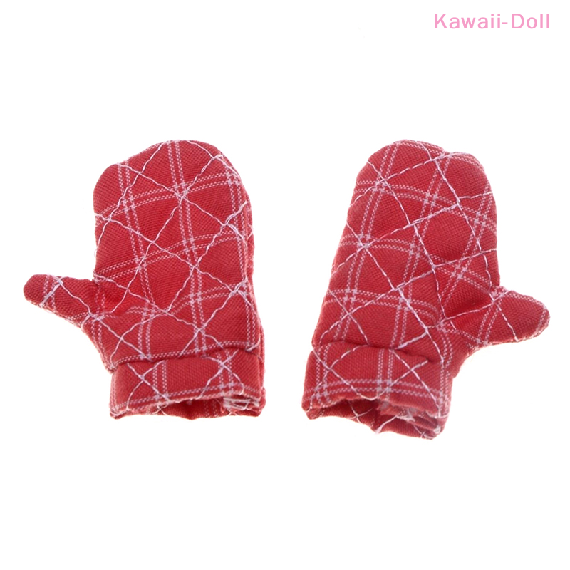 1Pair Doll Miniature Baking Gl - Kitchen Baking Gloves 리뷰 및 가격
