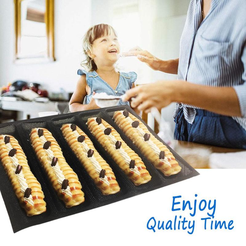 5 Cavity Hoagie Rolls Pan Nons - Kitchen Essentials Baking Tray 리뷰 및 가격