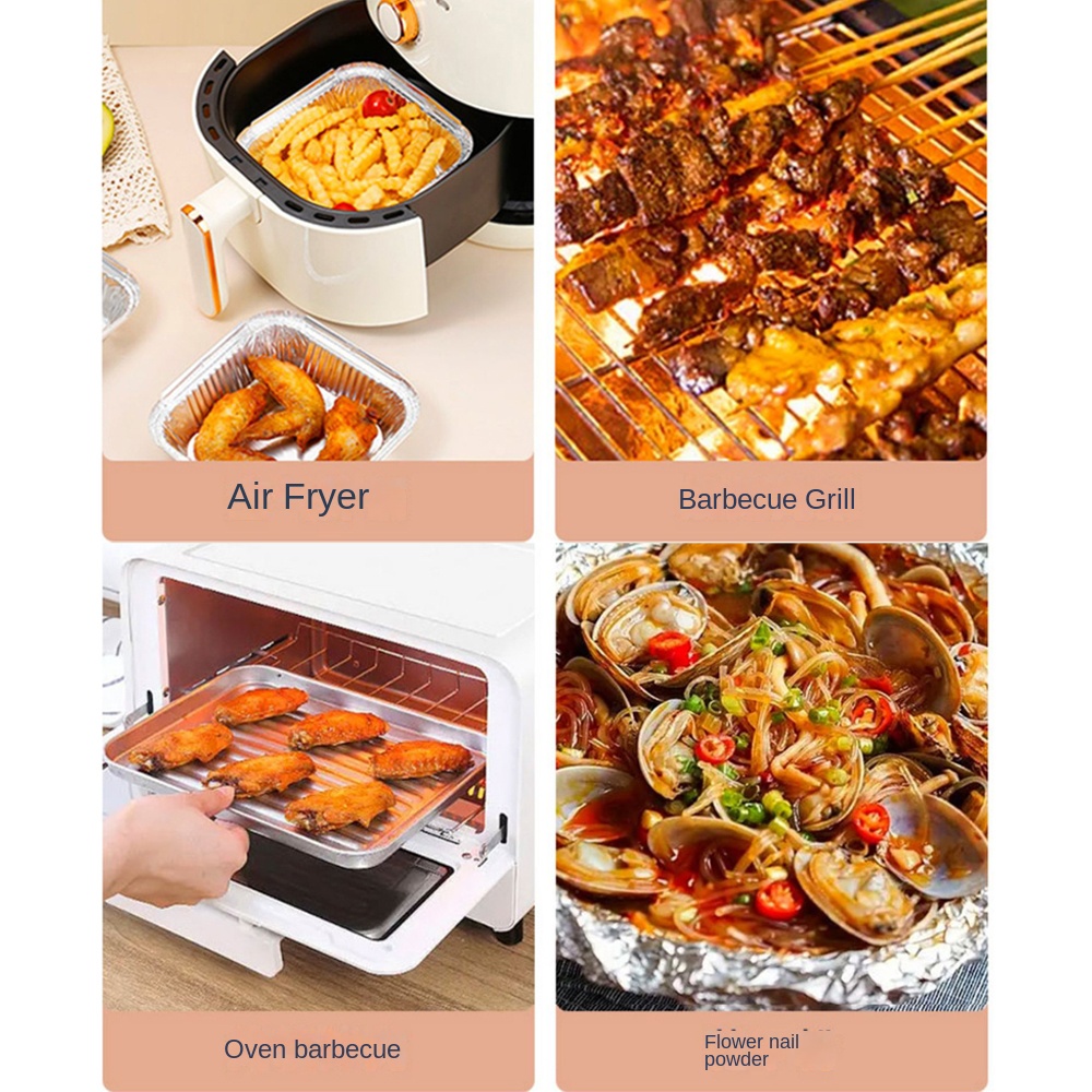 20CM Air Fryer Aluminum Foil P - Kitchen Baking Pans 리뷰 및 가격