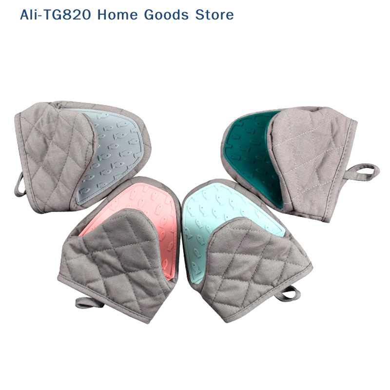 Silicone Anti-scalding Oven Gl - Kitchen Baking Gloves 리뷰 및 가격