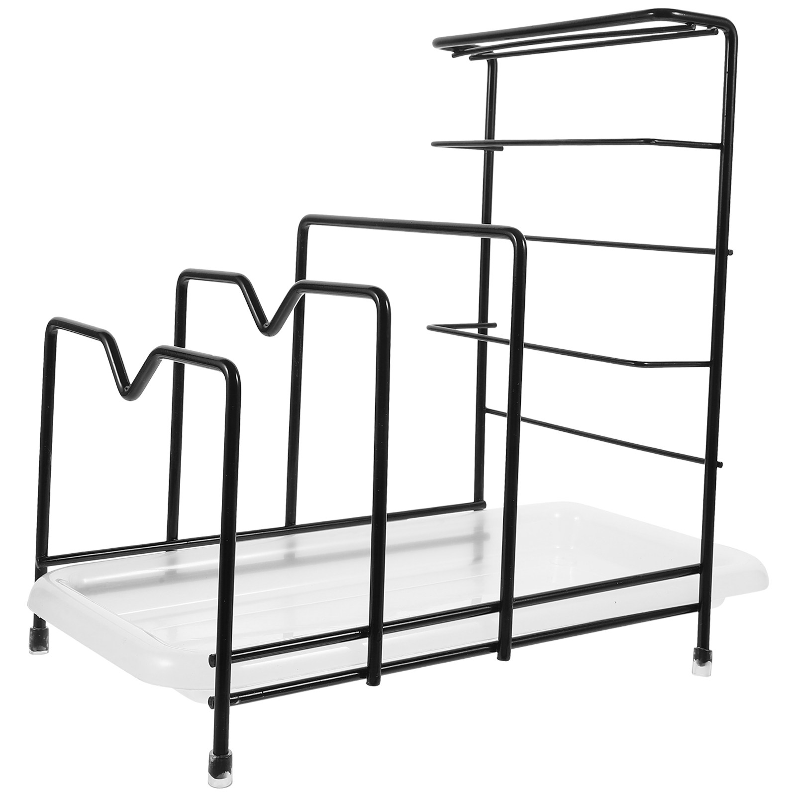 Pot Lid Organizer Rack Cutting - Kitchen Cabinet Baking Sheet Organizer 리뷰 및 가격