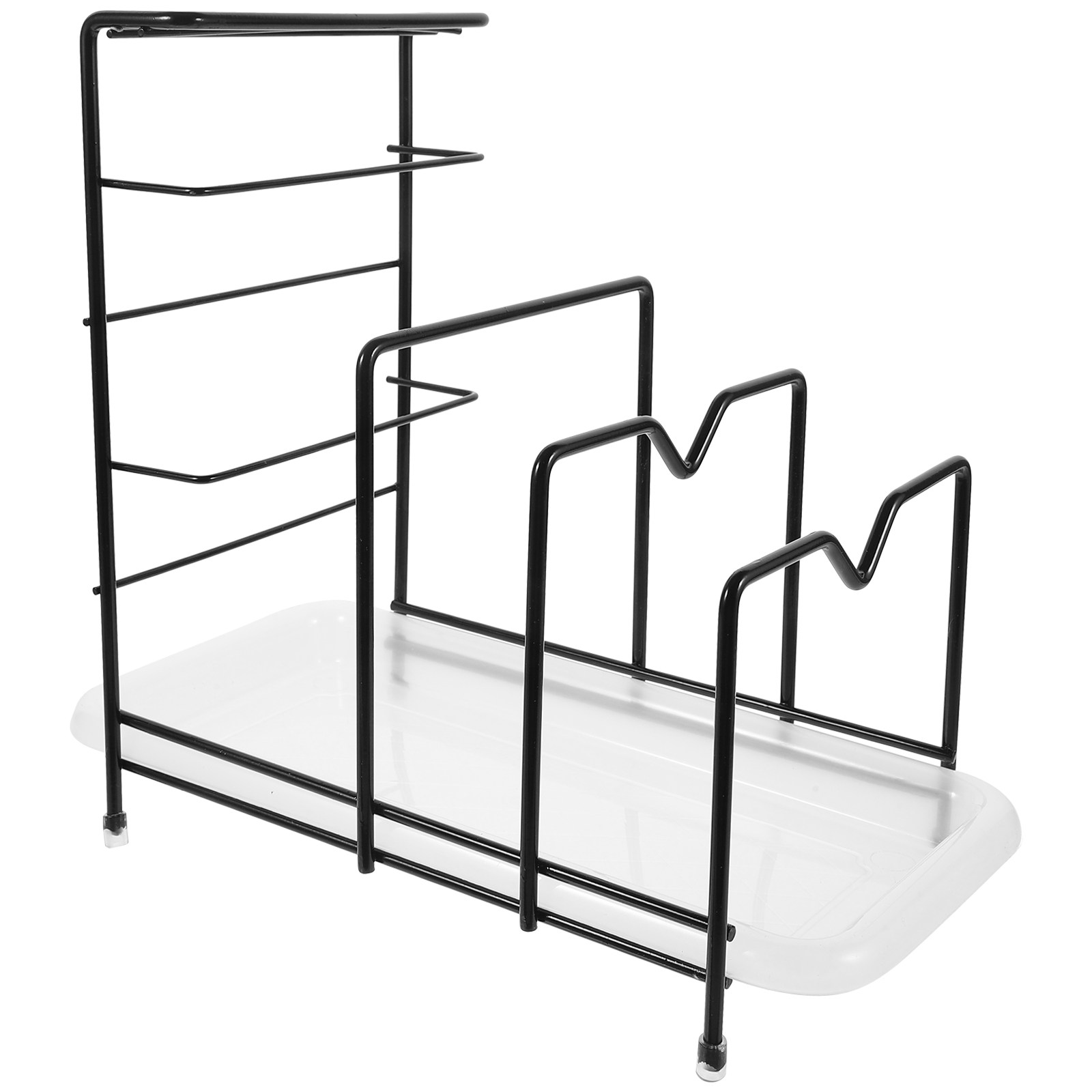 Pot Lid Organizer Rack Cutting - Kitchen Cabinet Baking Sheet Organizer 리뷰 및 가격