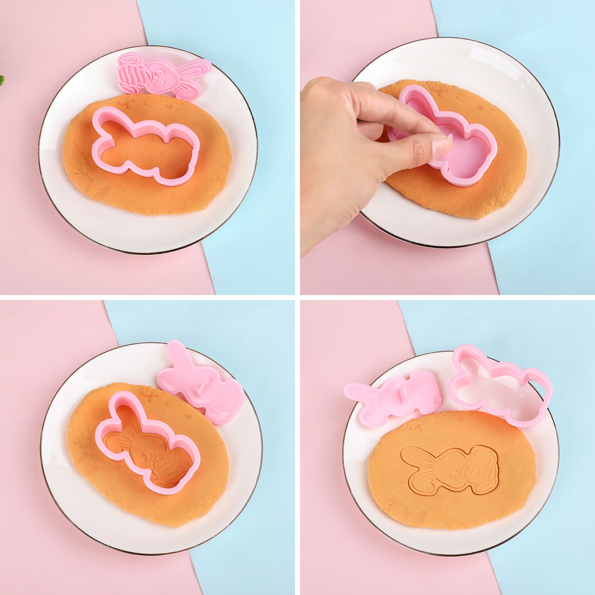 6pcs/Set Easter Bunny Cookie C - Baking Kitchen Set 리뷰 및 가격