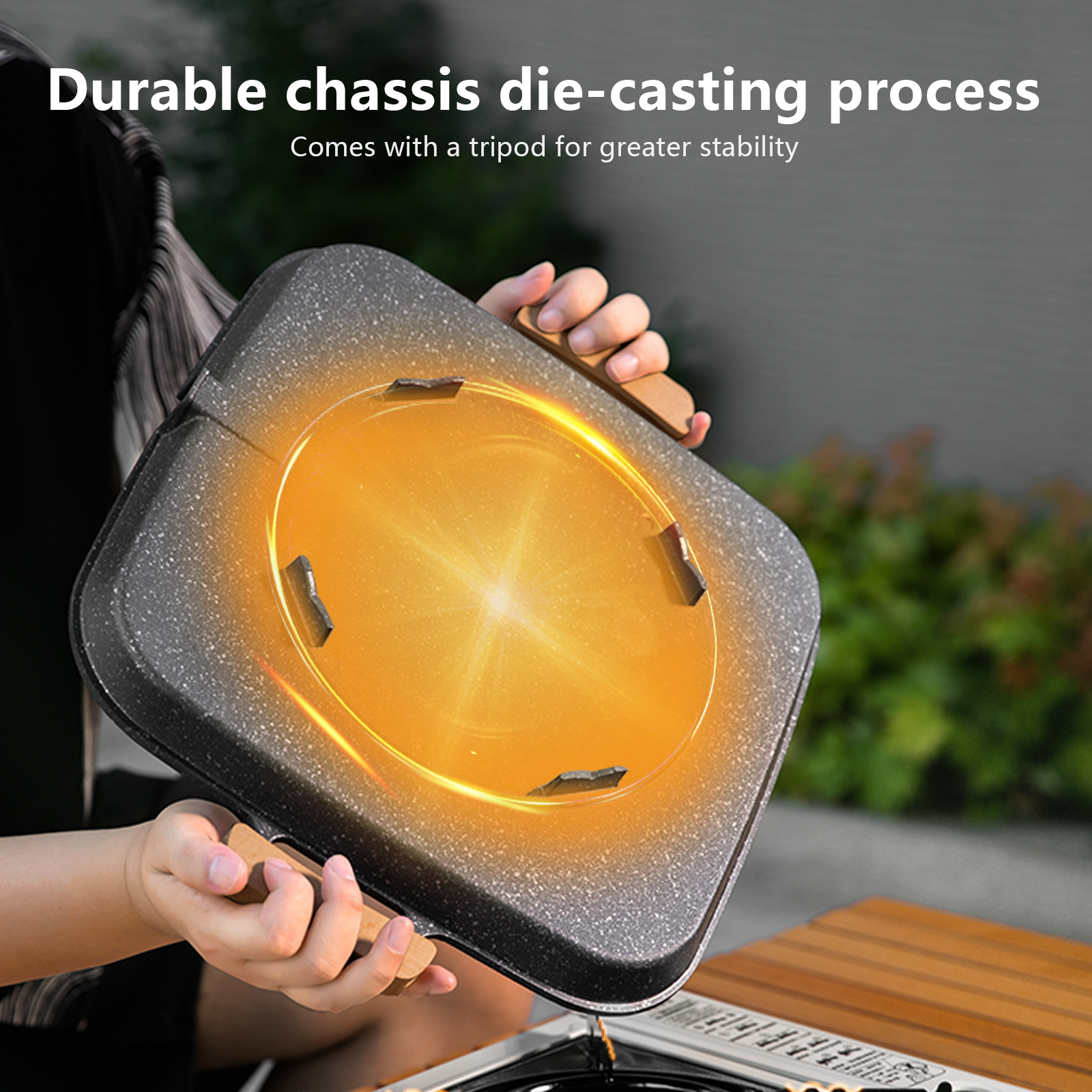 BISINNA Square BBQ Grill Pan N - Kitchen Baking Containers 리뷰 및 가격