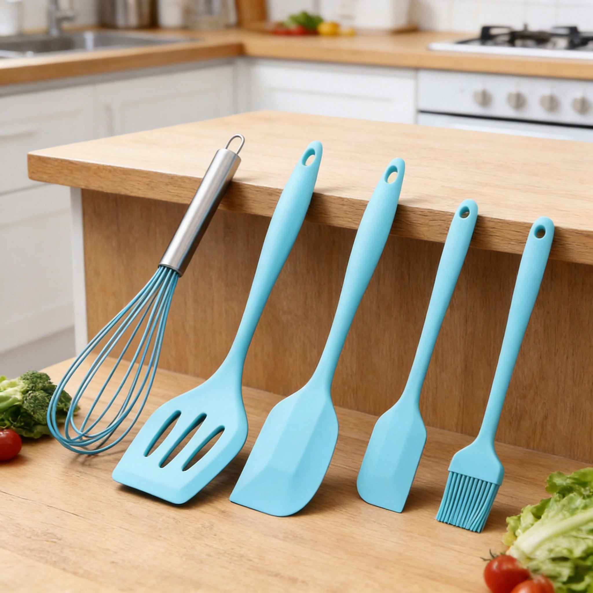 Silicone Cooking Utensils Set, - Baking Kitchen Set 리뷰 및 가격