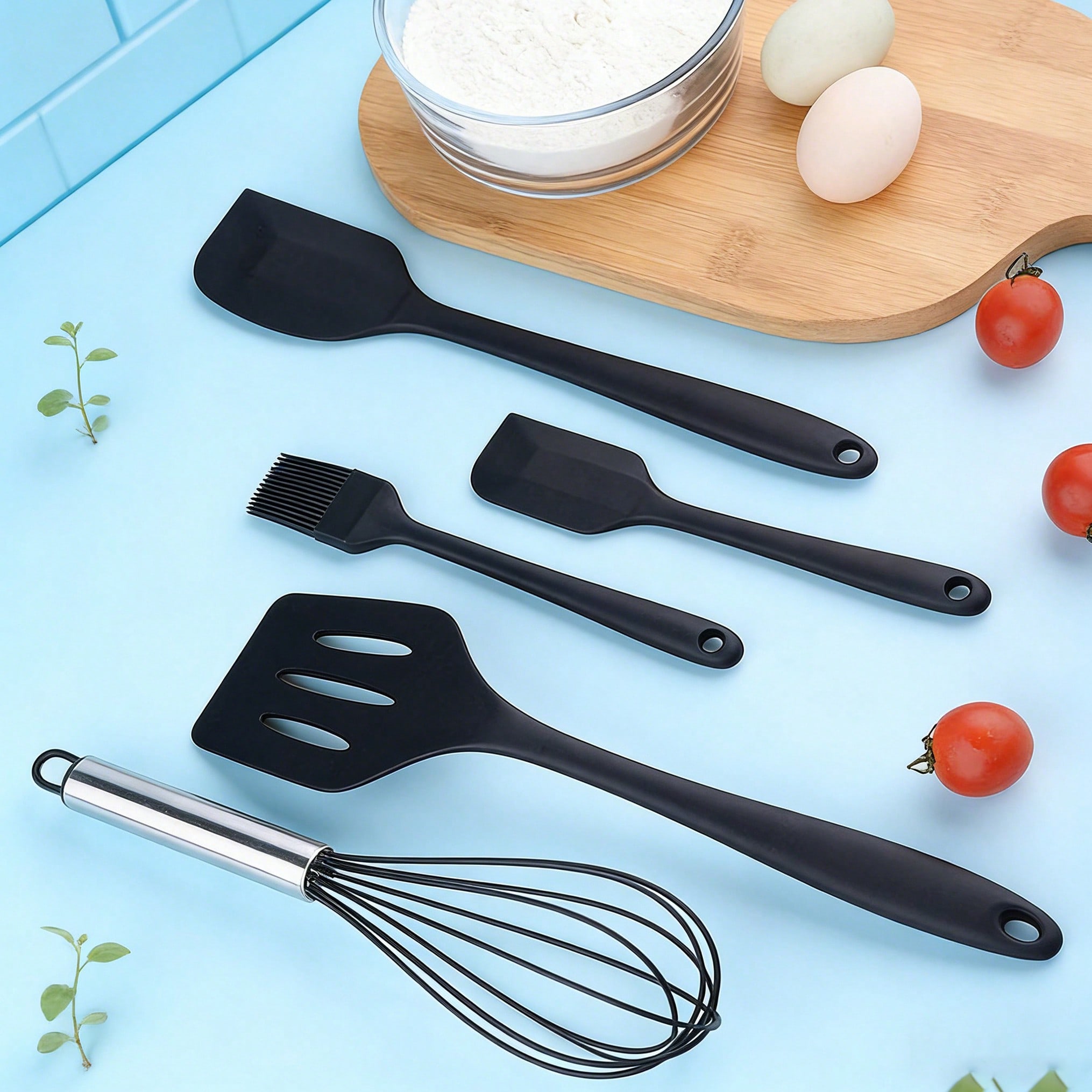 Silicone Cooking Utensils Set, - Baking Kitchen Set 리뷰 및 가격