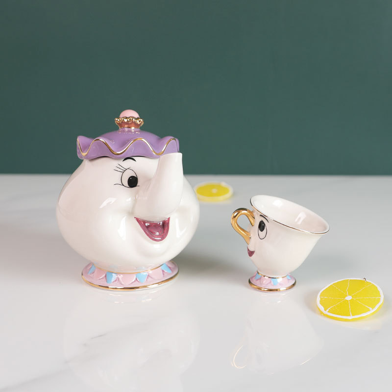 Teapot Cute Manga Coffee Pot M - Kitchen Baking Pan Set 리뷰 및 가격