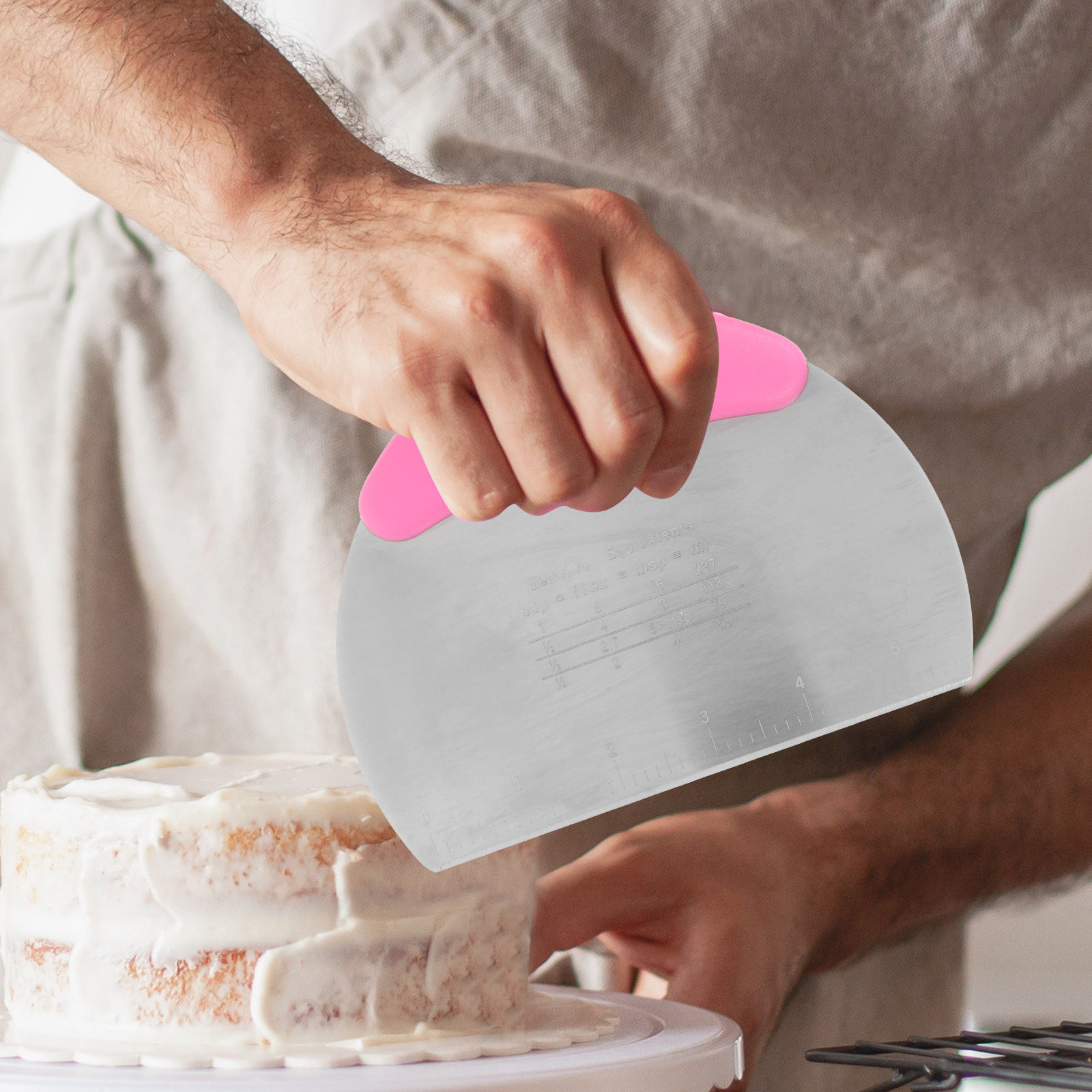 2Pcs Silicone Dough Scraper Se - Baking Kitchen Set 리뷰 및 가격