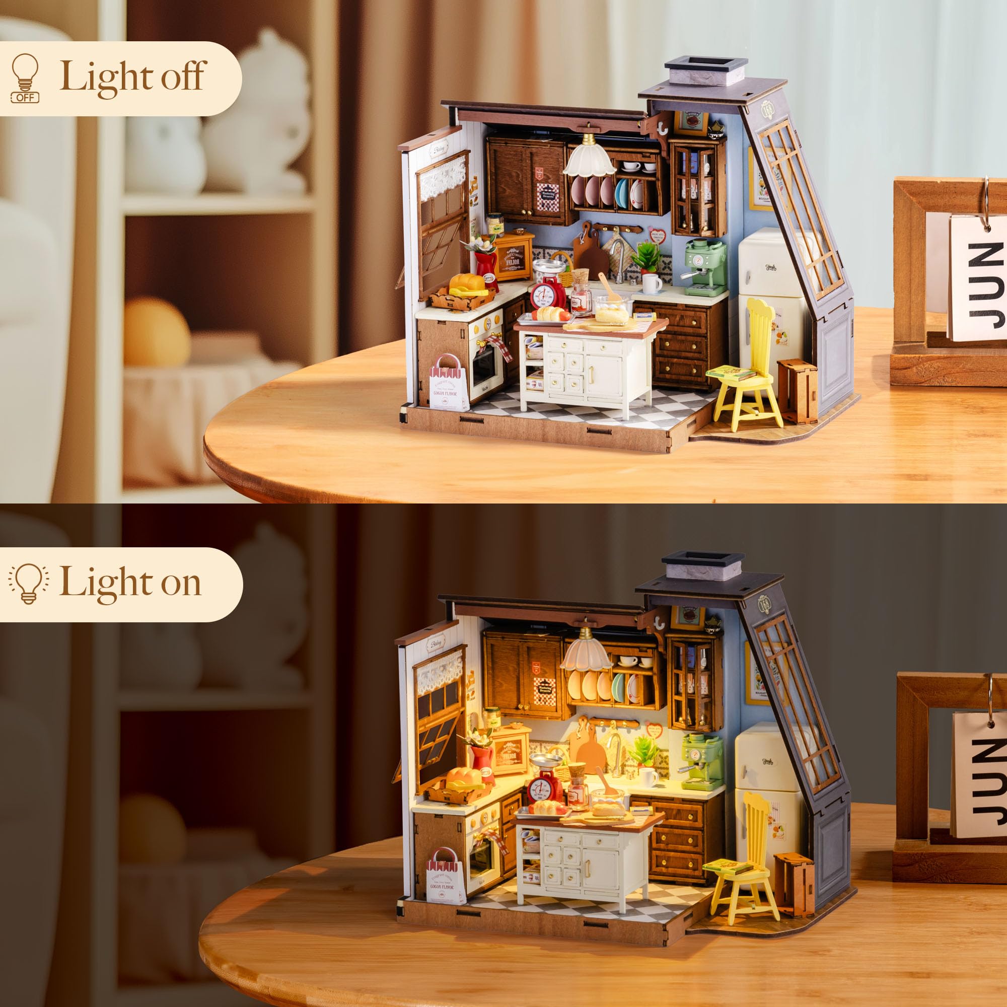 Rolife DIY Miniature House Kit - Baking Kitchen Robotime 리뷰 및 가격