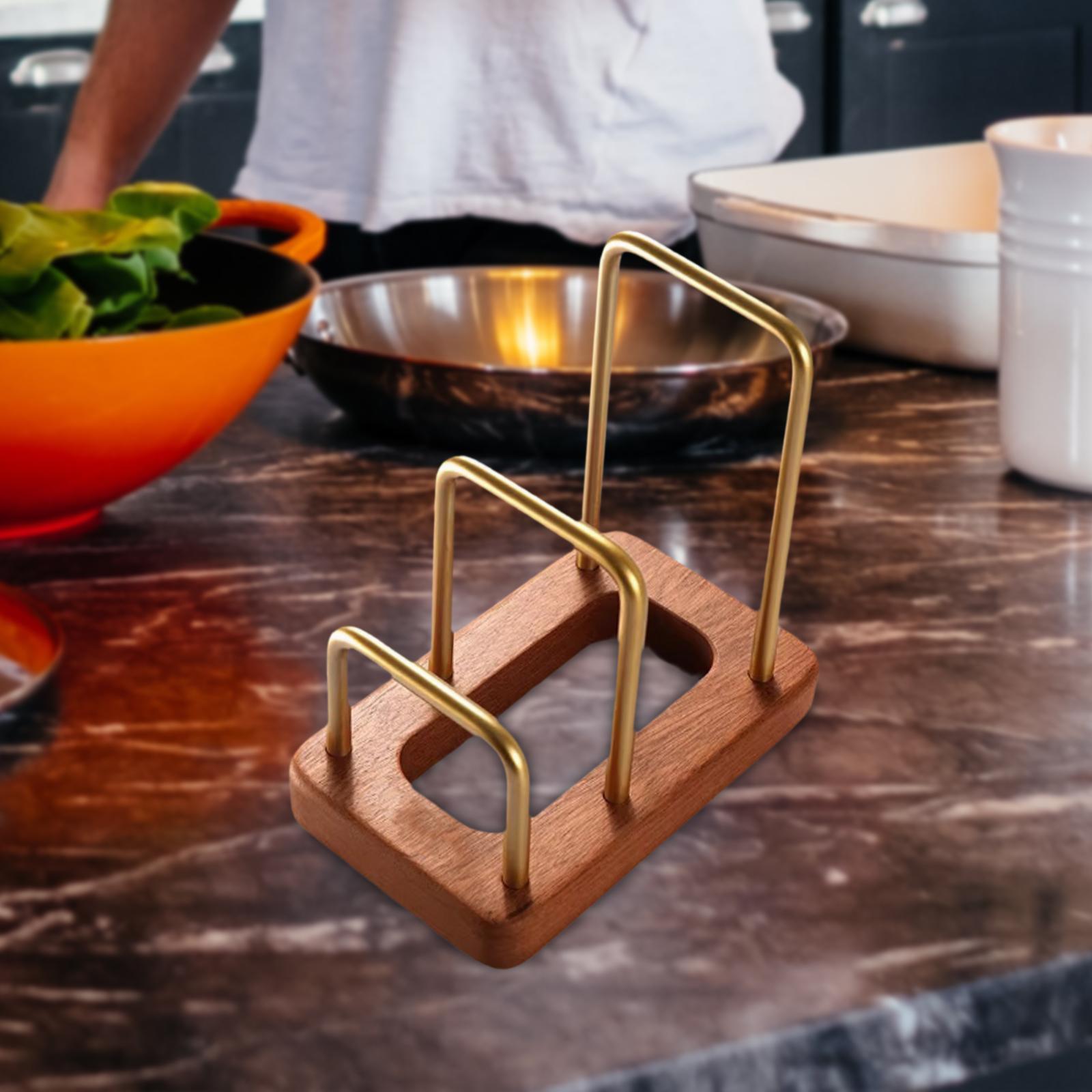 Cutting Board Rack Pot Lid Rac - Kitchen Cabinet Baking Sheet Organizer 리뷰 및 가격