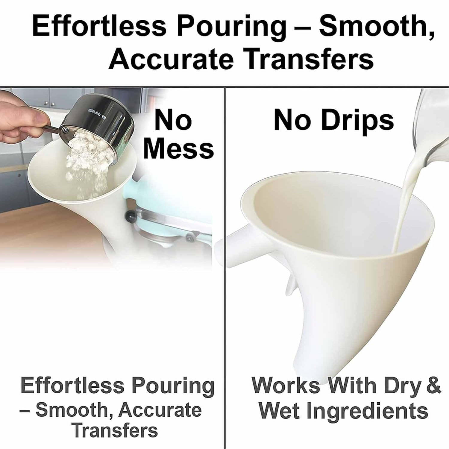 Flour Funnel for Kitchen Aid M - Kitchen Aid Baking Mixer 리뷰 및 가격