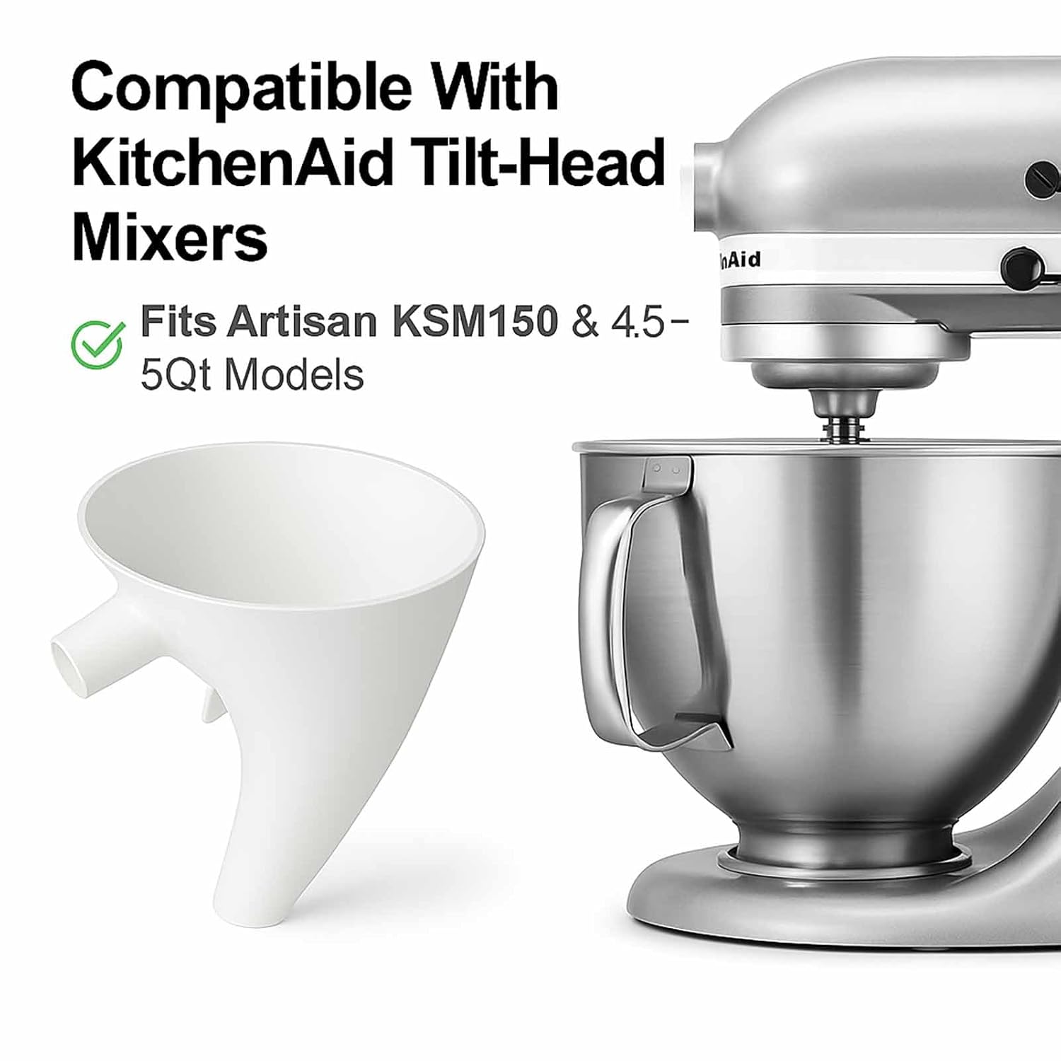 Flour Funnel for Kitchen Aid M - Kitchen Aid Baking Mixer 리뷰 및 가격
