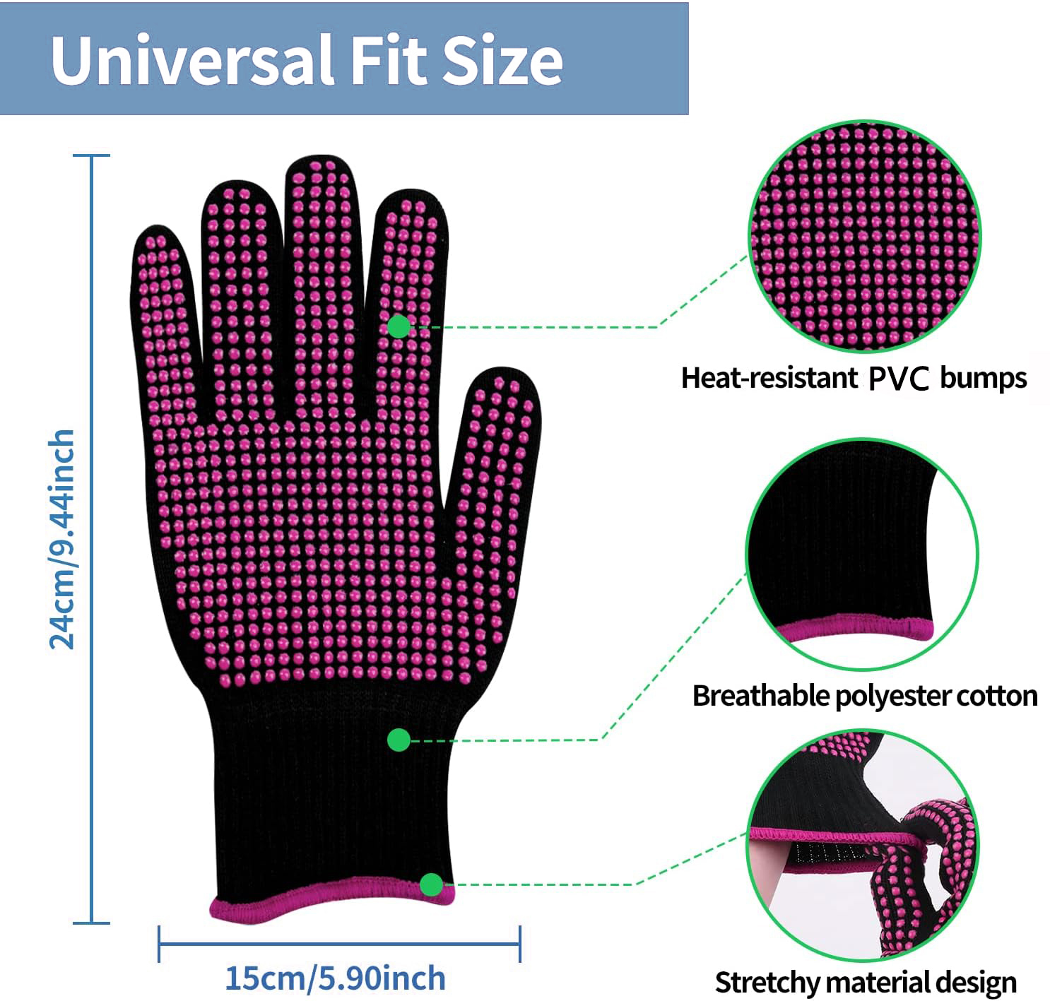 1 Pair Barbecue Anti-scald Glo - Kitchen Baking Gloves 리뷰 및 가격